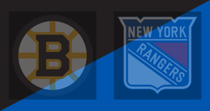Boston Bruins vs New York Rangers