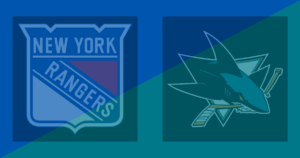 New York Rangers vs San Jose Sharks