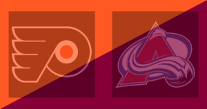 Philadelphia Flyers vs Colorado Avalanche