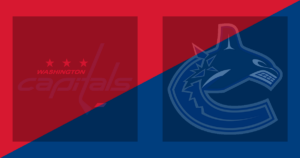 Washington Capitals vs Vancouver Canucks