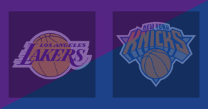 Los Angeles Lakers vs New York Knicks