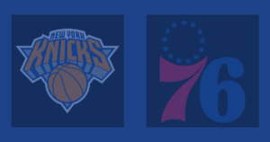 New York Knicks vs Philadelphia 76ers