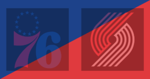 Philadelphia 76ers vs Portland Trail Blazers