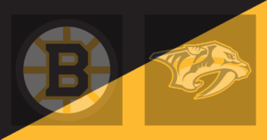 Boston Bruins vs Nashville Predators