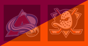 Colorado Avalanche vs Anaheim Ducks