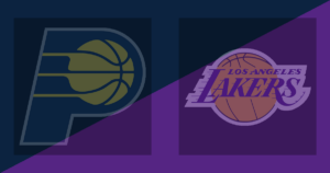 Indiana Pacers vs Los Angeles Lakers