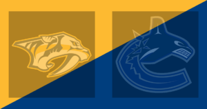 Nashville Predators vs Vancouver Canucks