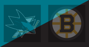 San Jose Sharks vs Boston Bruins