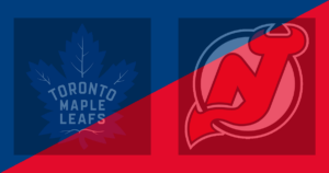 Toronto Maple Leafs vs New Jersey Devils