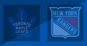 Toronto Maple Leafs vs New York Rangers