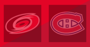 Carolina Hurricanes vs Montreal Canadiens