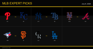 MLB Expert Picks Jul-06-2026