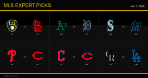 MLB Expert Picks Jul-07-2026