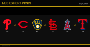 MLB Expert Picks Jul-09-2026