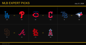 MLB Expert Picks Jul-21-2026