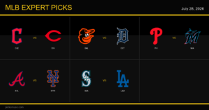 MLB Expert Picks Jul-28-2026