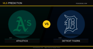 Prediction Athletics vs Detroit Tigers