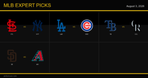MLB Expert Picks Aug-03-2026
